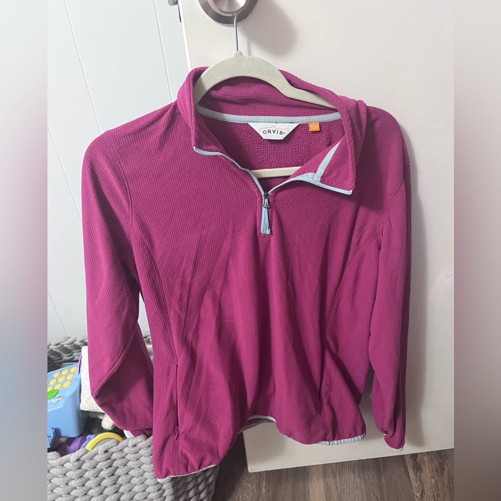 Orvis Magenta Fleece Jacket